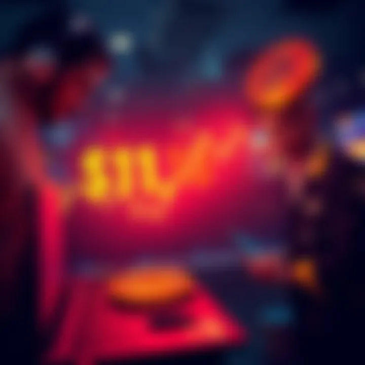 Graph showing Bitcoin price reaching $111,000 with traders looking concerned about market trends.