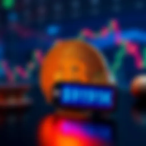 Bitcoin logo with price tag Bitcoin logo alongside a price tag showing $91K