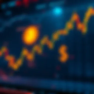 Graph showing Bitcoin price movements and market trends over the past week