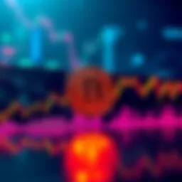 Chart showing Bitcoin support at 59K facing risks with downward trend toward 48K