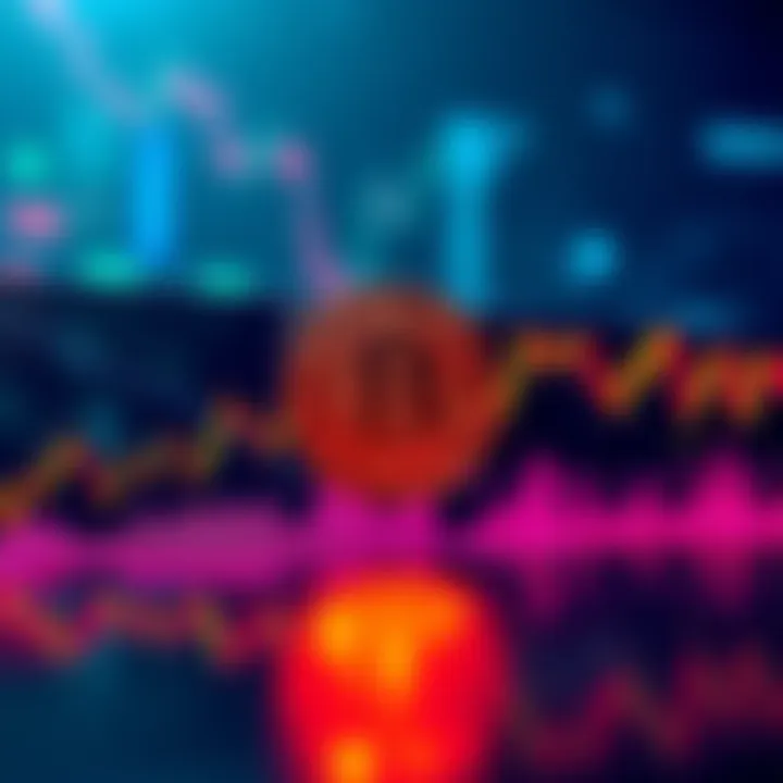 Chart showing Bitcoin support at 59K facing risks with downward trend toward 48K