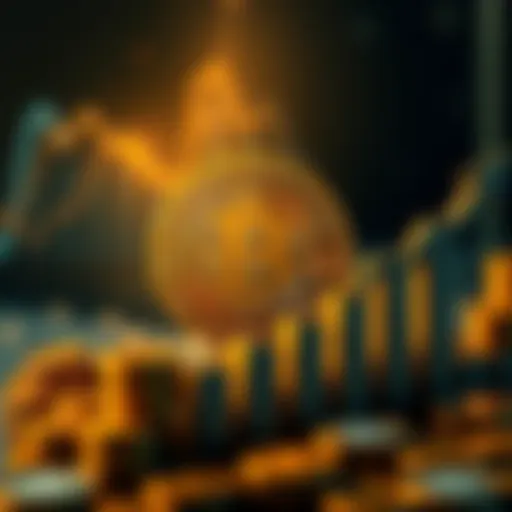 Bitcoin Purchase Announcement Graphic showing a Bitcoin symbol alongside a large dollar amount and arrows indicating growth, representing Strategy's $22 million Bitcoin purchase.