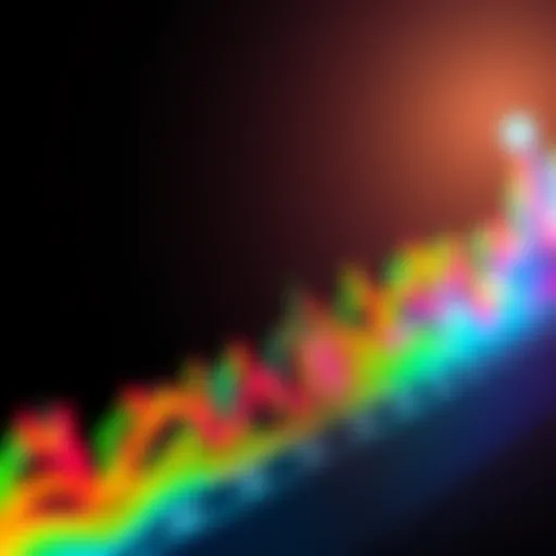 Bitcoin Rainbow Chart Update An updated Bitcoin rainbow chart showing price trends with colorful arcs and indicators for market predictions.