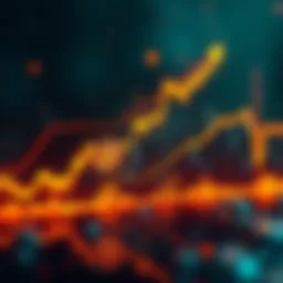 A graph showing Bitcoin's price fluctuations over the years with upward trends despite drops, symbolizing strength and recovery.