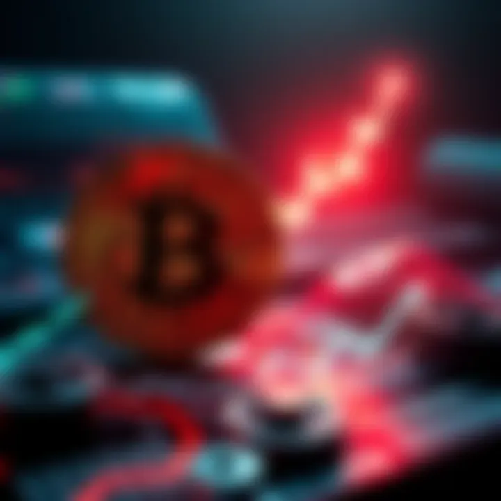 Bitcoin chart showing an upward trend after a period of decline, symbolizing hope and recovery in the cryptocurrency market.