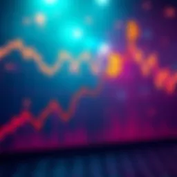 A graph showing Bitcoin's upward trend compared to other cryptocurrencies
