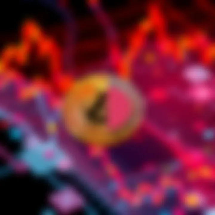 Bitcoin and Robinhood ETF Investment Strategy A graphic showing a split investment strategy between Bitcoin and Robinhood stock, illustrating potential profit gains.