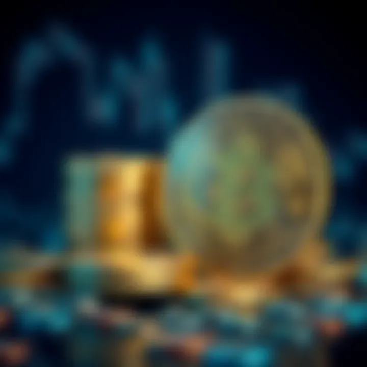 A stack of Bitcoin coins with 'sats' written on one coin, illustrating the concept of Bitcoin's value and scarcity.