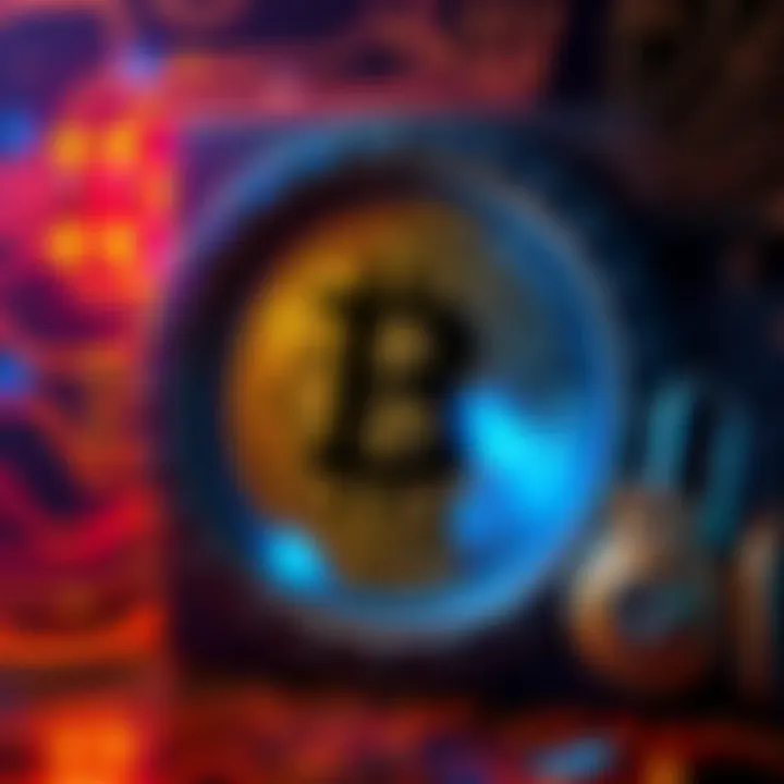 Bitcoin as a Secure Payment System A visual representation of Bitcoin symbol with digital circuitry and a safe, showcasing transparency and security in finance.
