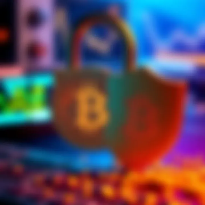 Concerns Over Bitcoin Security A graphic showing a Bitcoin symbol with a padlock and a broken shield, representing security issues in cryptocurrency custody.