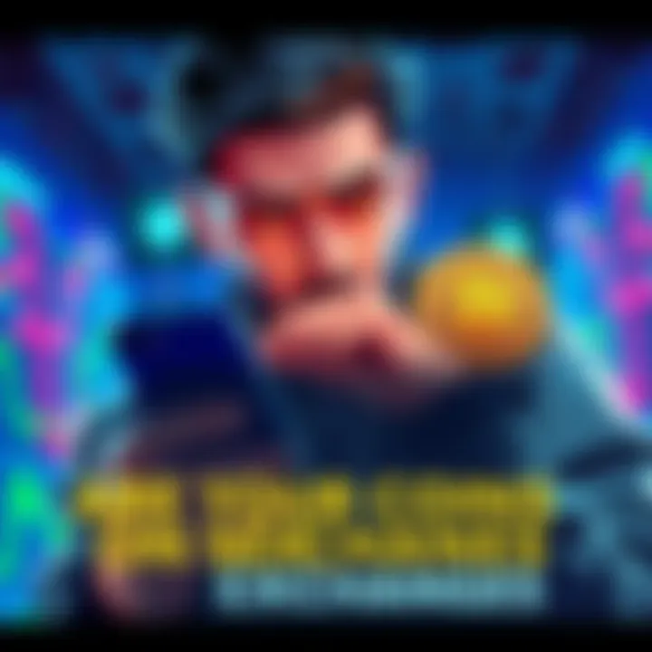 A person checking their Bitcoin balance on a smartphone with a worried expression, highlighting concerns about cryptocurrency safety.