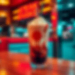 A refreshing Bitcoin Shake served at Steak & Shake, enjoyed by families during meals.