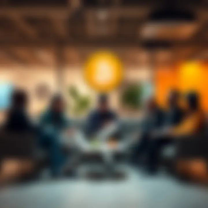 A group of people sitting in a casual setting, sharing their opinions on Bitcoin and cryptocurrency skepticism