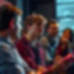 Student embarrassed during Bitcoin speech A student nervously presents on Bitcoin's scarcity while classmates and a professor react with laughter.