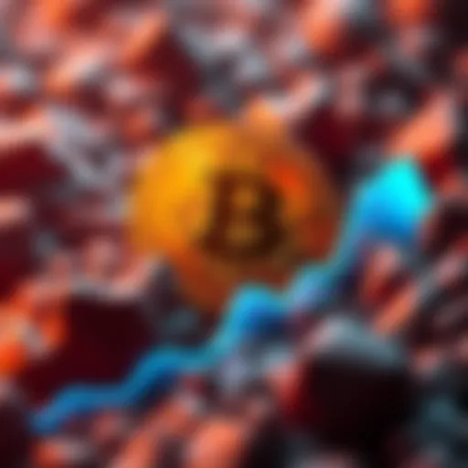 Graph showing Bitcoin supply decreasing with only a small amount left to mine, emphasizing urgency for investors.