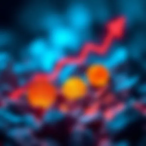 Visual representation of Bitcoin supply at record lows with upward trend, showing strong demand for BTC and potential market recovery.