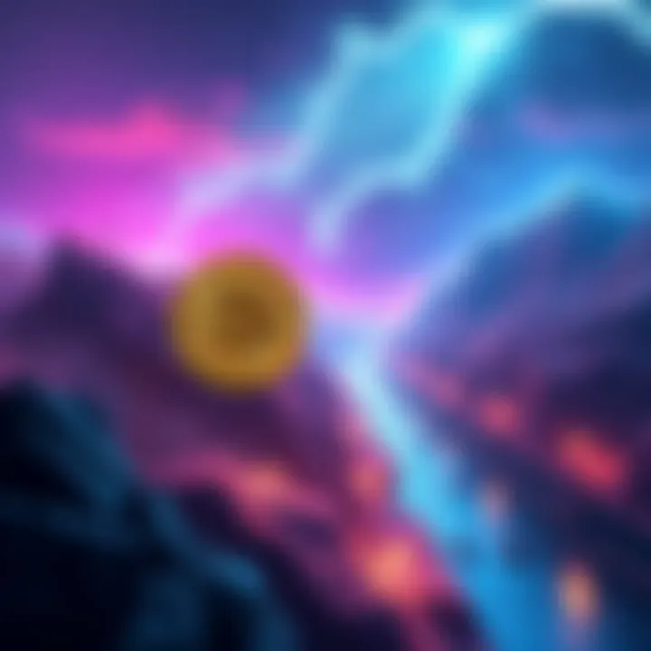 Visual representation of Bitcoin supply and rising demand trends