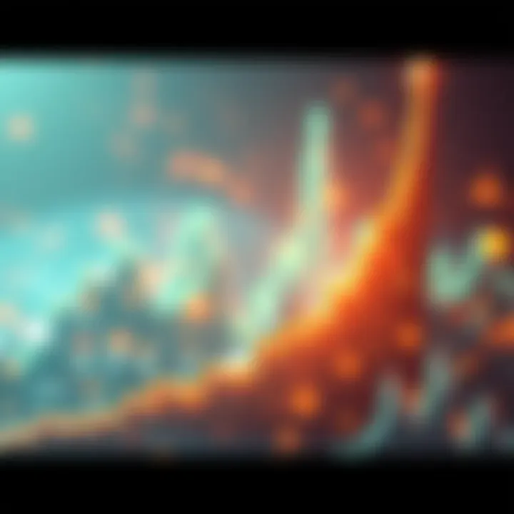 A graph showing Bitcoin's price climbing towards one million dollars with a bold upward trend.