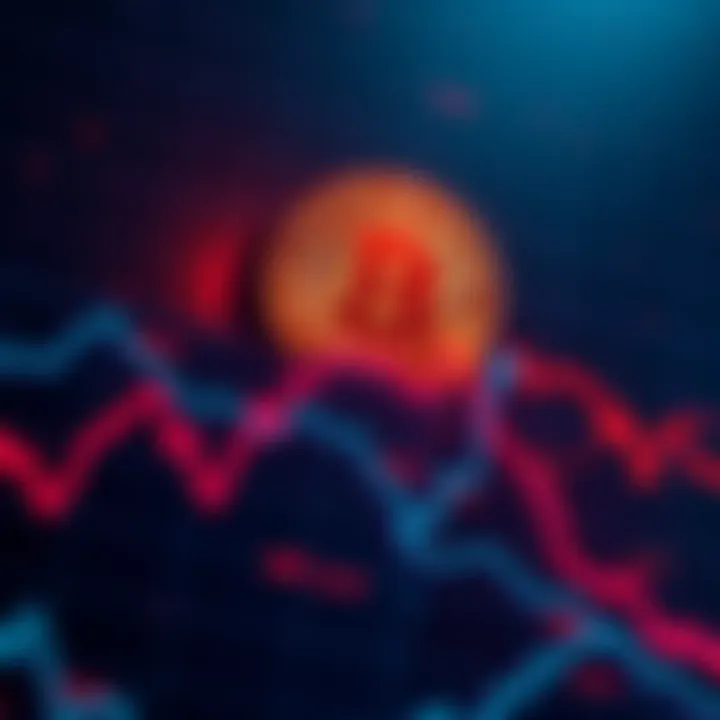 Graph showing Bitcoin price reaching $116K with warning signs indicated