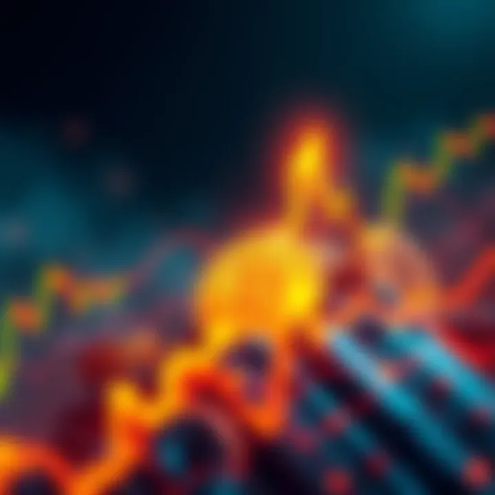 Bitcoin Surging Towards Milestone An artistic representation of Bitcoin approaching $90,000 with rising charts and market indicators