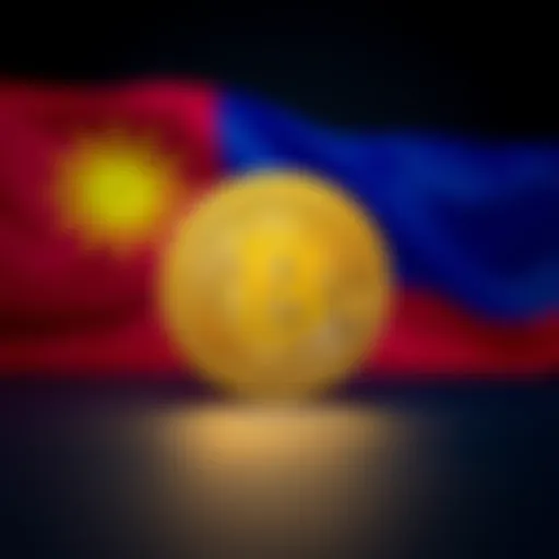 A Bitcoin symbol in front of the Taiwan flag, representing the idea of using Bitcoin as a reserve asset in Taiwan.