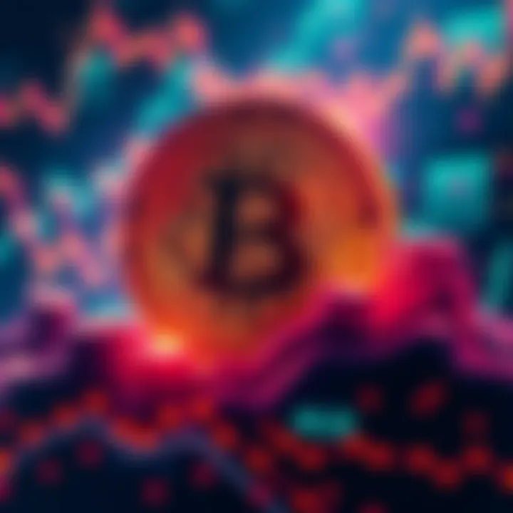 A visual representation of Bitcoin as a trade-only currency, showcasing its speculative nature and the illusion of value in trading cycles.