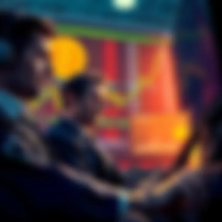 Traders watching Bitcoin charts with expressions of concern and excitement during a market shift