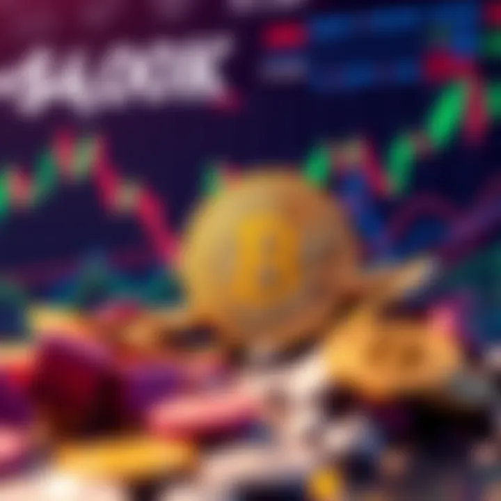 A digital representation of Bitcoin struggling to gain value, with price charts and trading volumes fluctuating around $60,000.