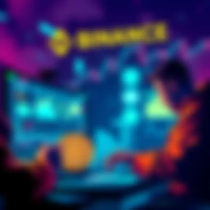 Traders buying Bitcoin on Binance with a focus on the BTC/USDC pair.