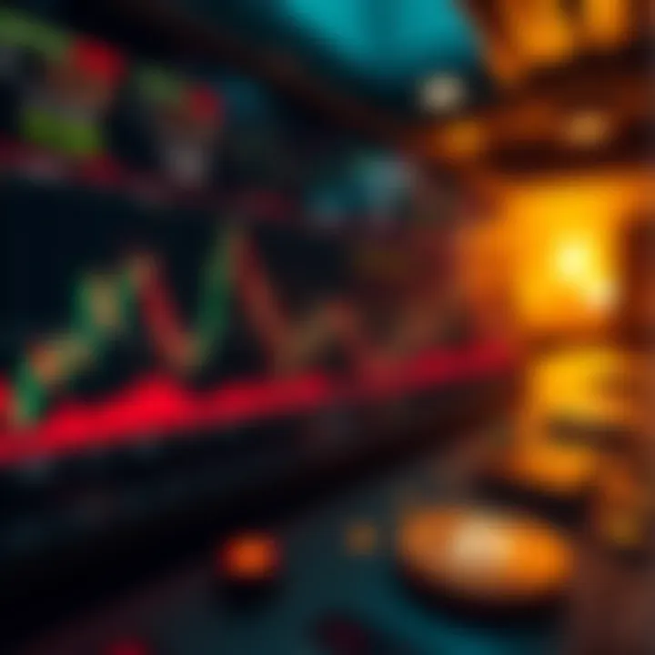 A graphic showing Bitcoin's current pause in trading with market trend visuals and calm sentiment indicators.