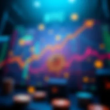 Bitcoin Trading Strategies A graphic showing various Bitcoin trading strategies like dollar-cost averaging and short-term trading with arrows indicating price changes.