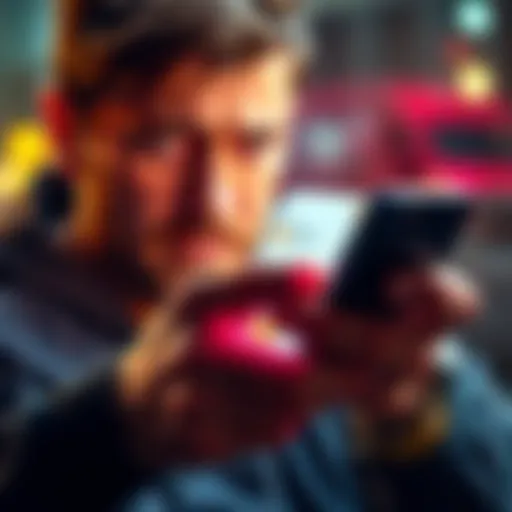 A person looking concerned while checking Bitcoin transaction details on a smartphone with a digital wallet app open, showing a confirmed transaction and the recipient's address.