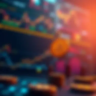 A visual representation of Bitcoin market trends and expert opinions with graphs and charts.