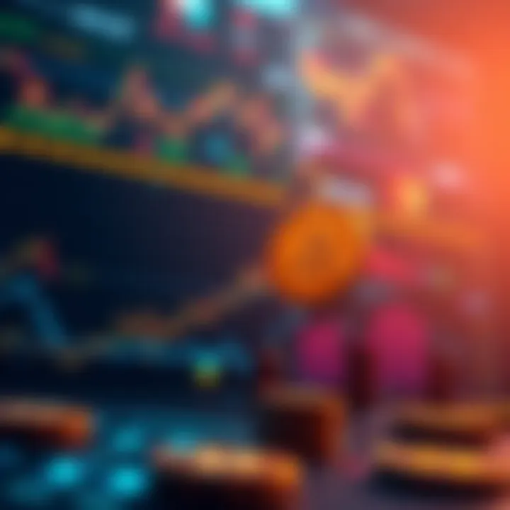 A visual representation of Bitcoin market trends and expert opinions with graphs and charts.