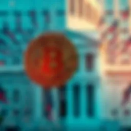 A visual comparison of Bitcoin's transparent blockchain and the Federal Reserve's opaque operations