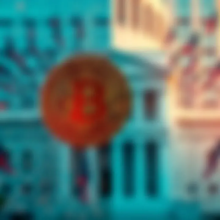 A visual comparison of Bitcoin's transparent blockchain and the Federal Reserve's opaque operations