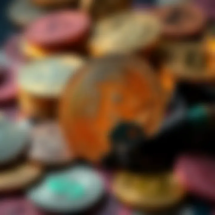 A visual representation of Bitcoin juxtaposed with unstable currency symbols, highlighting the contrast in value assessment.