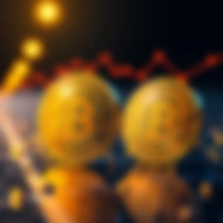 A visual representation showing the difference between Bitcoin and sats, highlighting a person's journey from Bitcoin to sats in the crypto space.