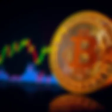 Bitcoin and S&P 500 Comparison A visual comparing Bitcoin's logo with the S&P 500 index chart, representing investment options.