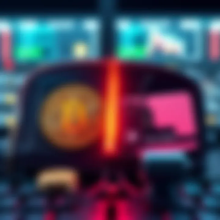 Comparison of a hardware wallet and a stock depot with bitcoins, showing the pros and cons of each option for buying BTC.