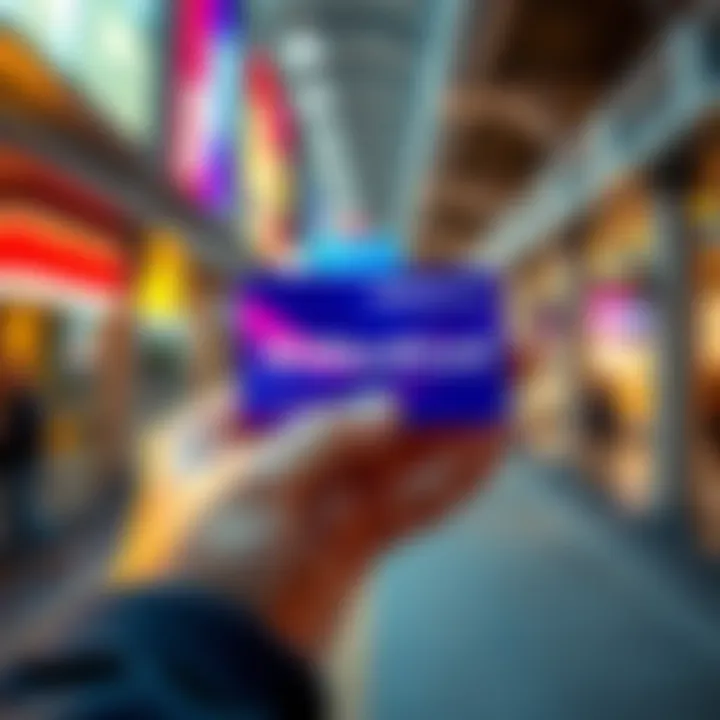 A person holding the BitMardCard, showcasing its sleek design and modern look for effortless payments.