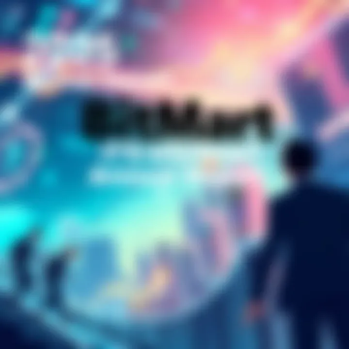 Cover illustration of the 2025 BitMart Annual Report showing trades and milestones