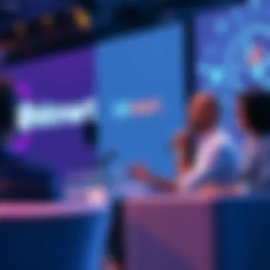 BitMart CEO Panel Discussion BitMart CEO speaks at a panel about managing credibility in digital assets