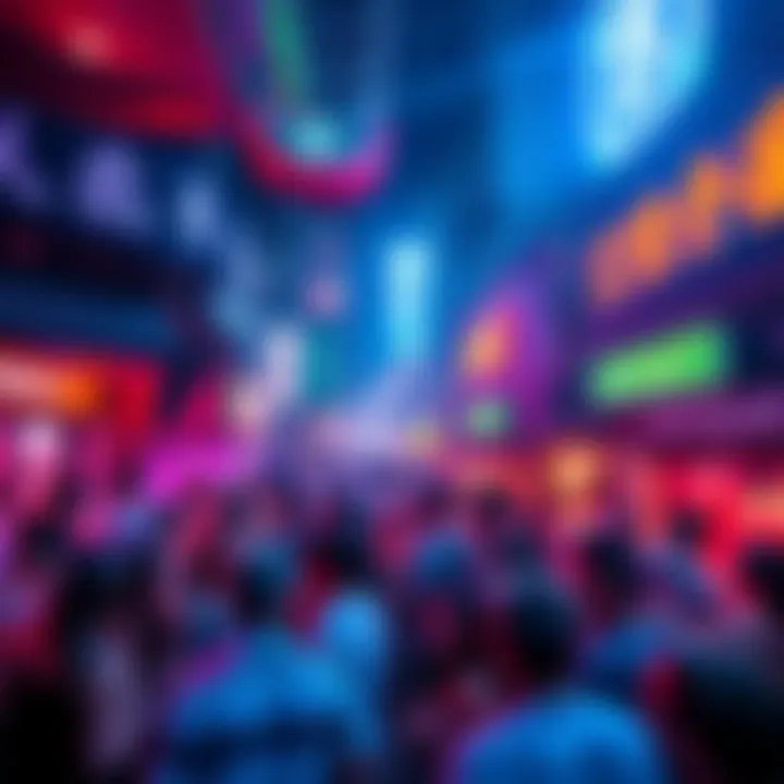 BitMart Afterparty in Hong Kong Crowd enjoying a lively night at BitMart's afterparty with DJs and drinks in Lan Kwai Fong