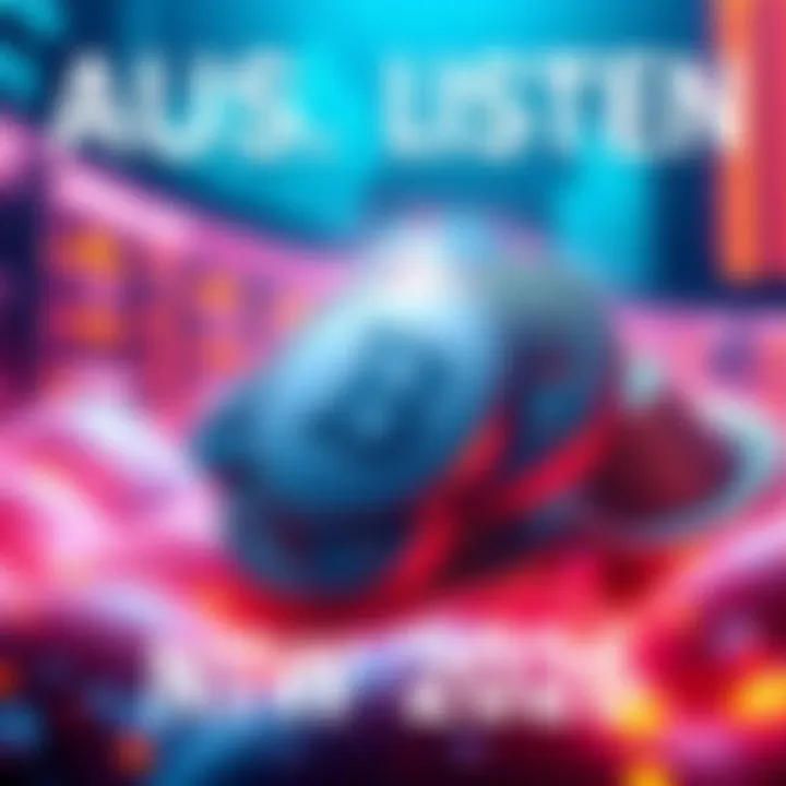 Graphic showing BitMart logo with AUSD symbol and trading pairs AUSD/USDT and BTC/AUSD