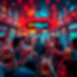 A lively scene of people enjoying festivities on the BitMart Beer Bus, with beer in hand and smiles all around during the World Cup.
