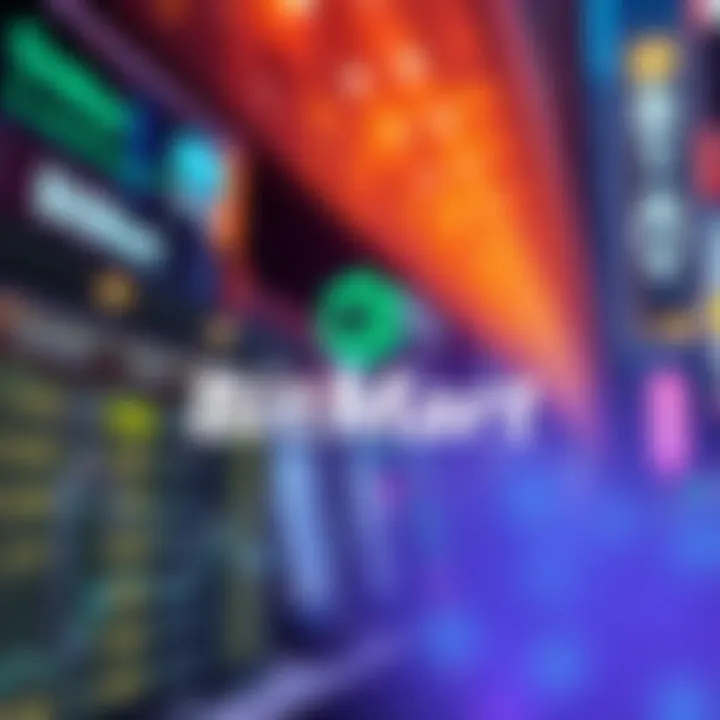 Graphic showing BitMart logo with Bitway (BTW) symbol and trading schedule details