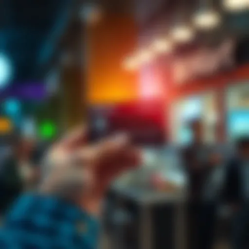 BitMart Card shown in hand, ready for use in a transaction