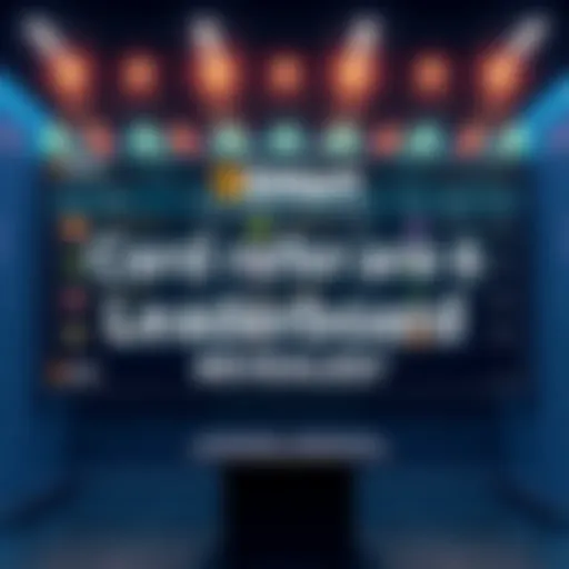 BitMart Card Referral Race Week 6 Leaderboard Leaderboard showcasing top referrers in BitMart's Card Referral Race Week 6 with rewards highlighted