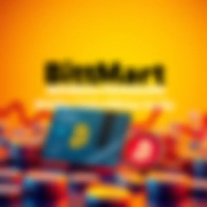 Graphic showing rewards from the BitMart Card Referral Program with cash and bonus icons